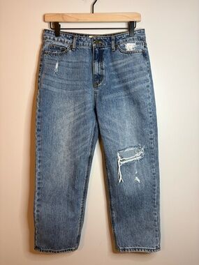 Women’s Anthropologie Evidnt distressed straight leg Jeans size 27